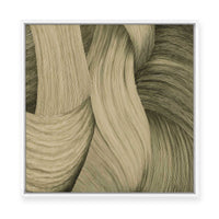 Olive Pigment | Square | Framed Canvas
