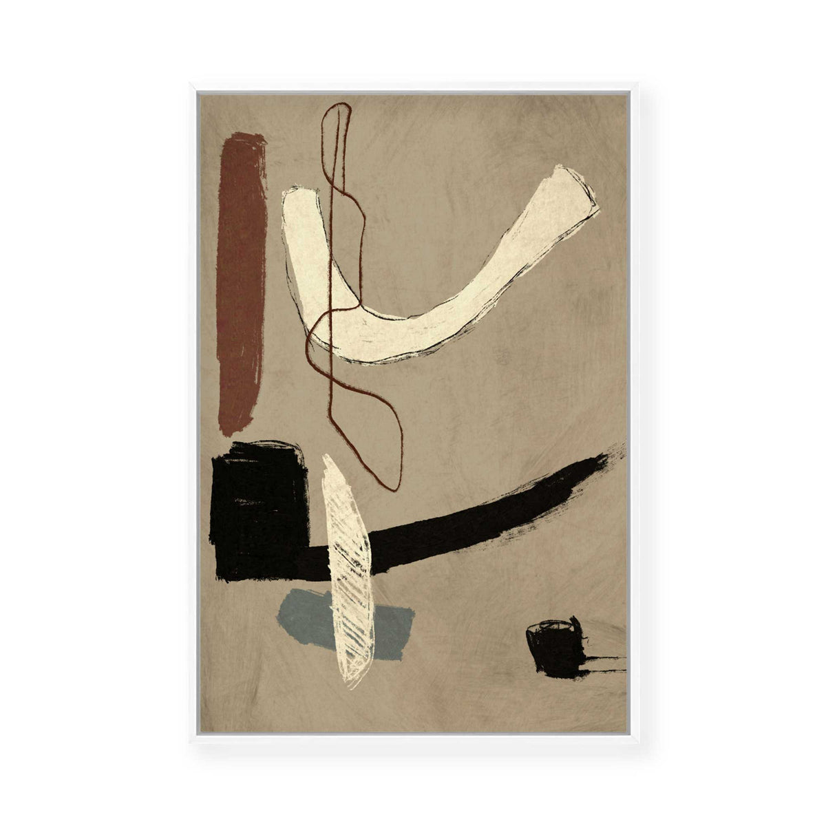 Opposite | Framed Canvas