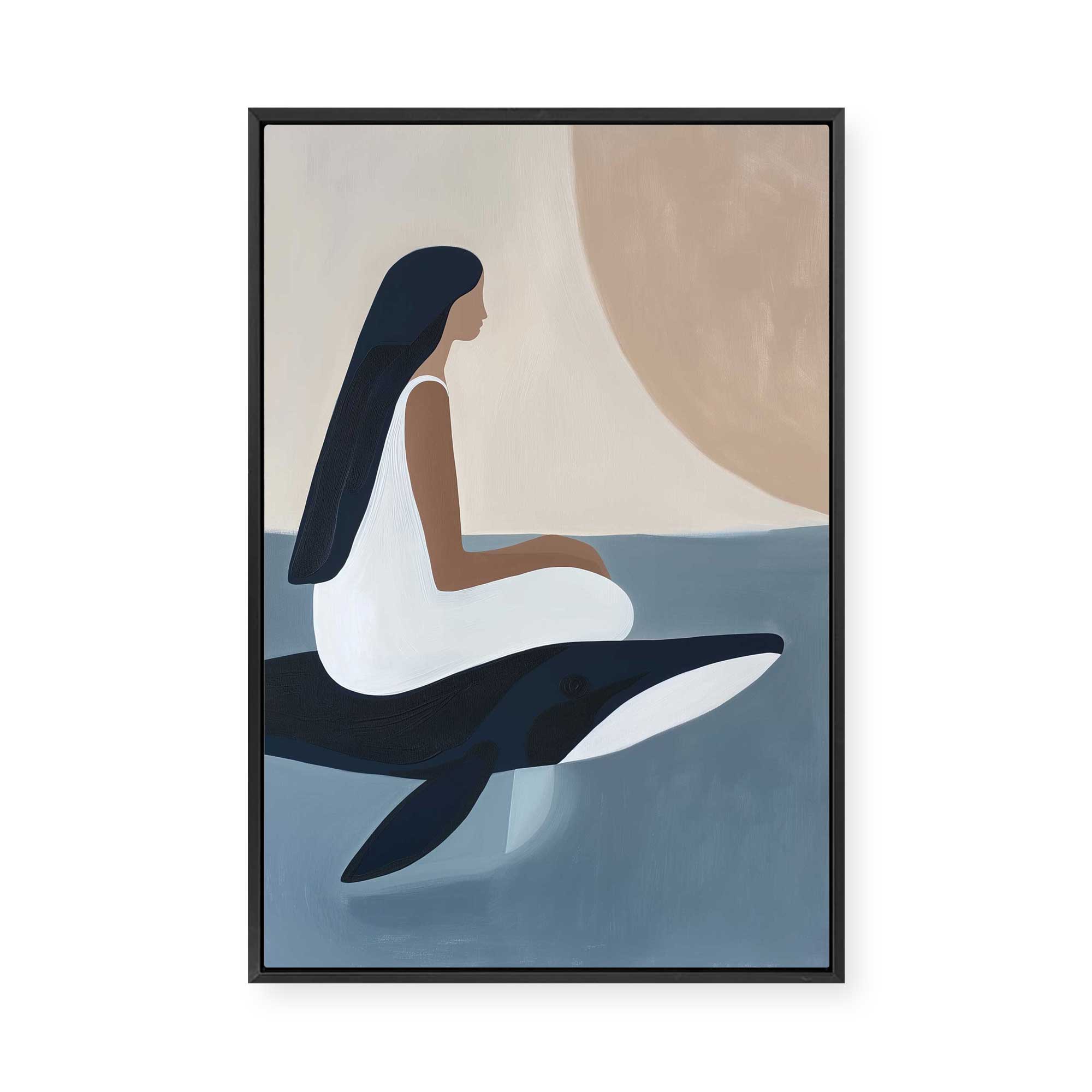 Orca Dream | Framed Canvas