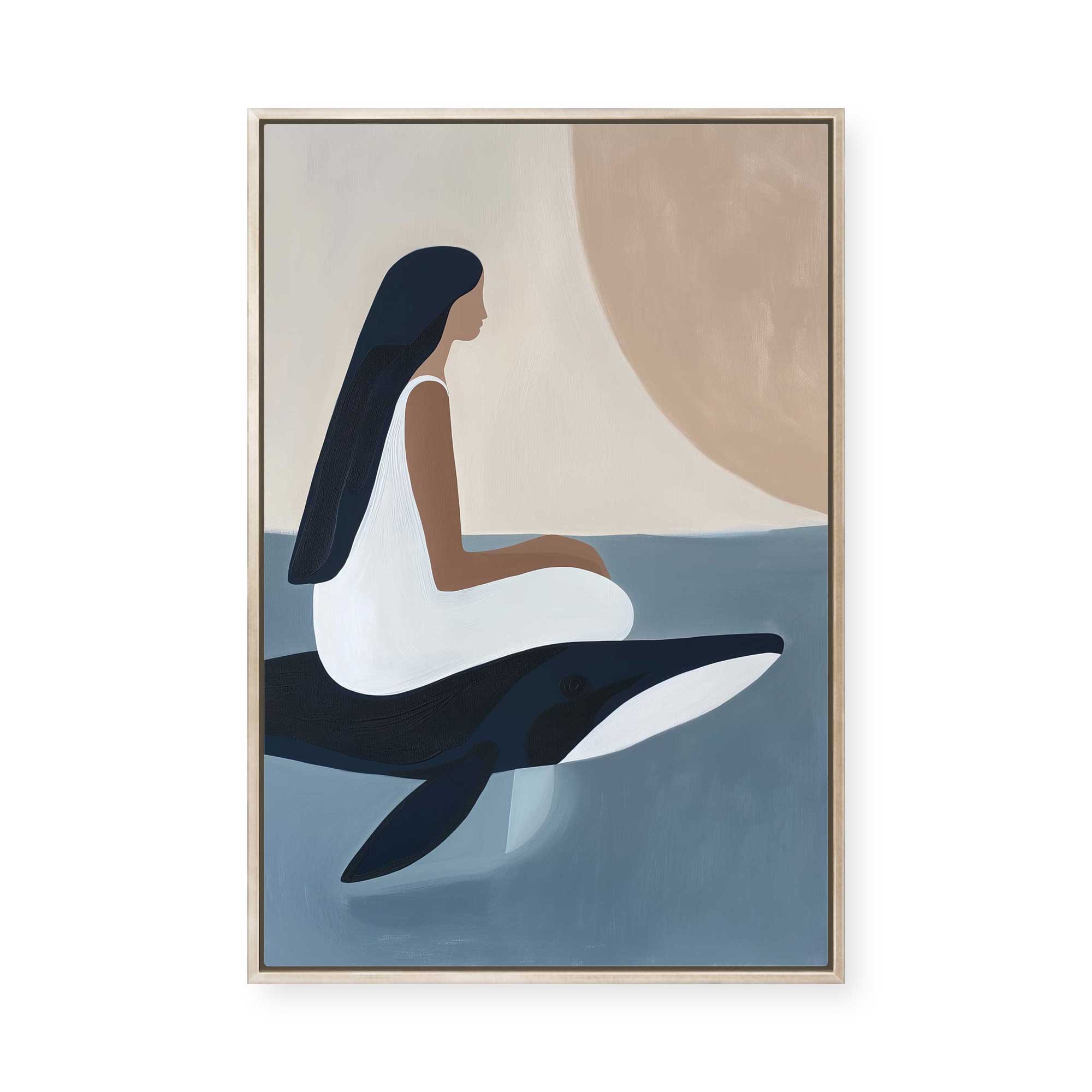 Orca Dream | Framed Canvas