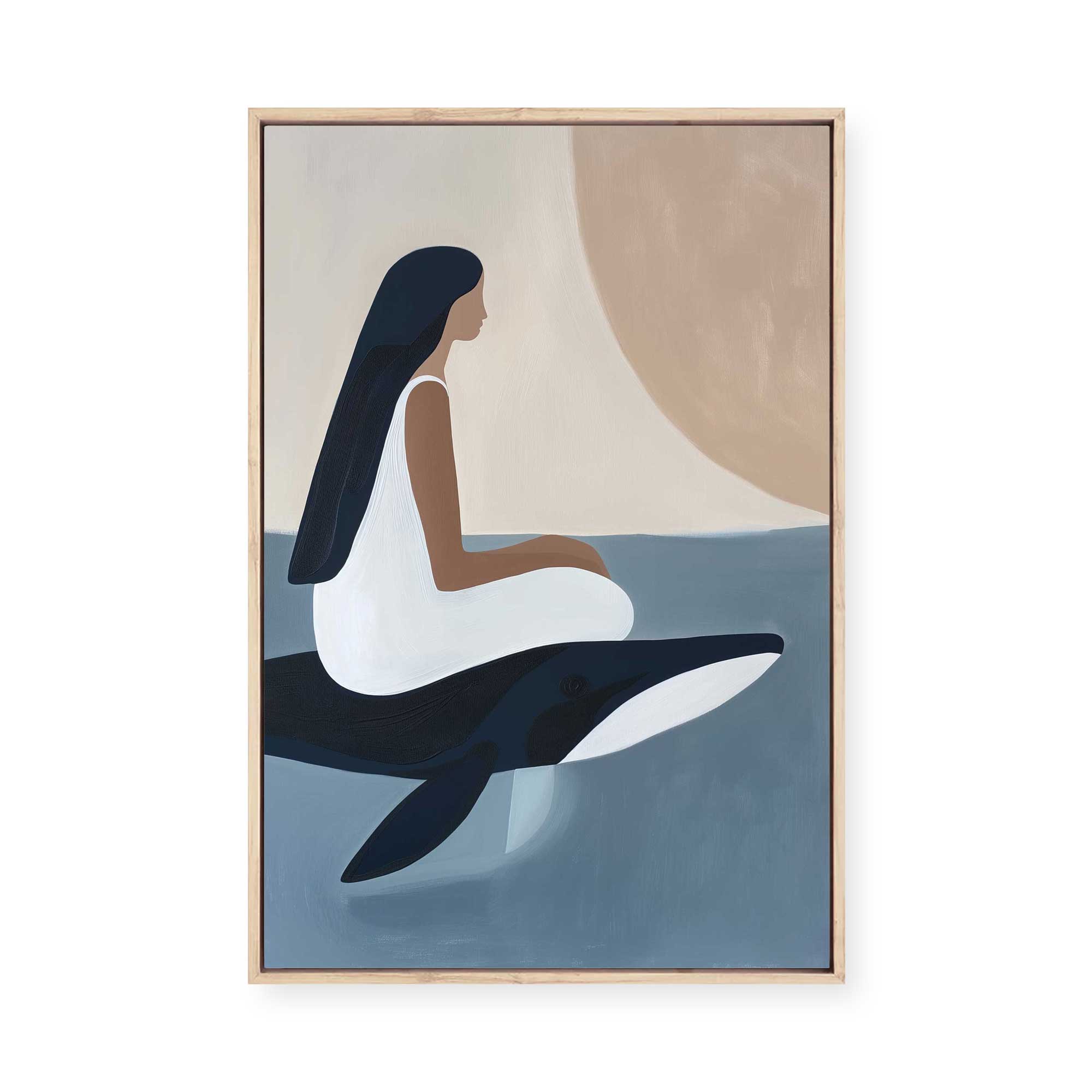 Orca Dream | Framed Canvas