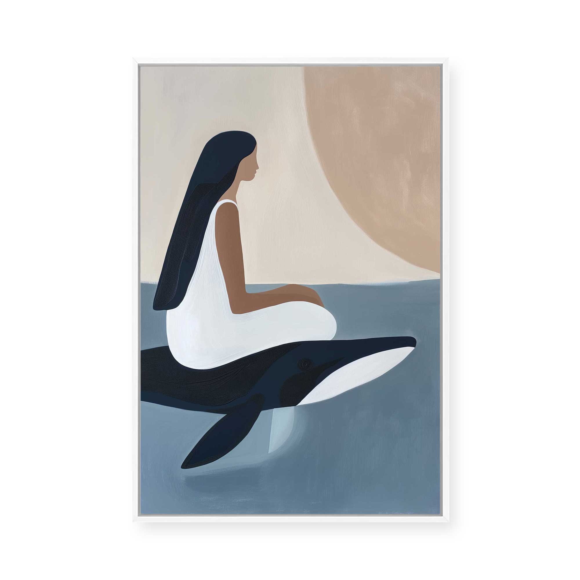 Orca Dream | Framed Canvas