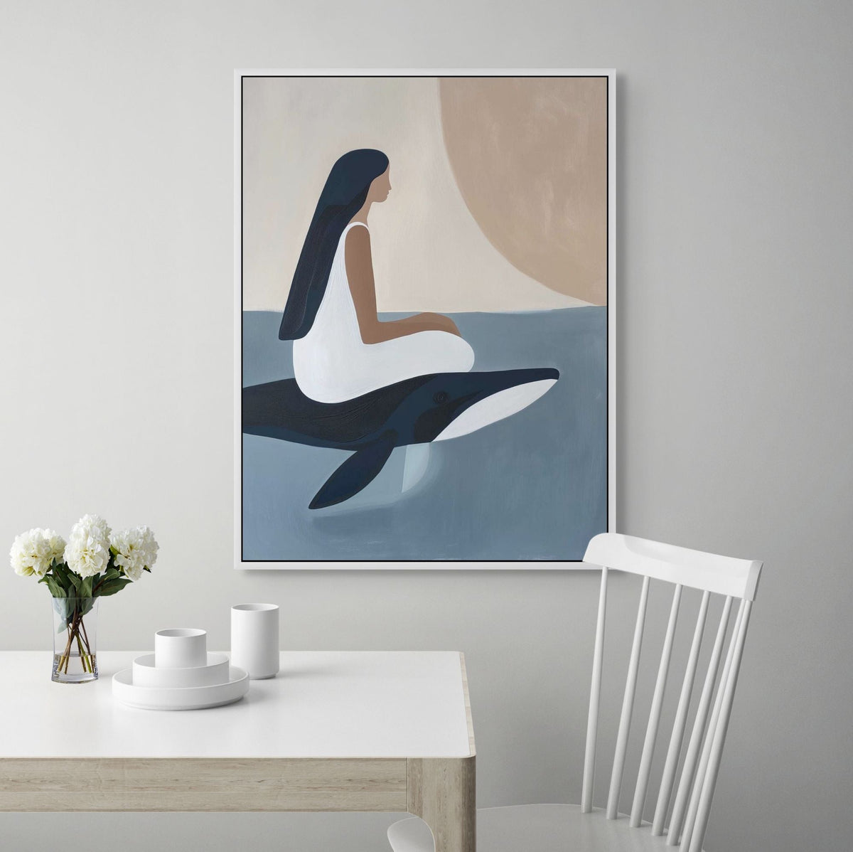 Orca Dream | Framed Canvas