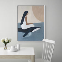 Orca Dream | Framed Canvas