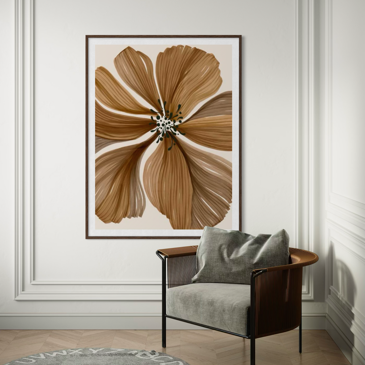 Organic Earth Flower I