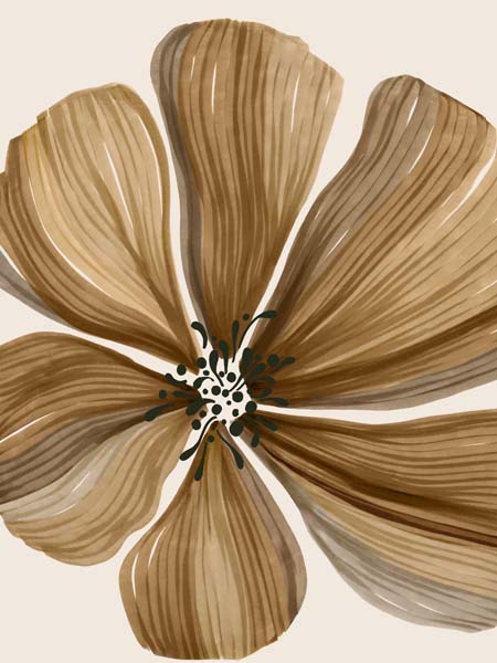 Organic Earth Flower II