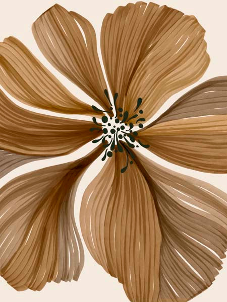 Organic Earth Flower I