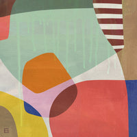 Overlapping Colour Shapes