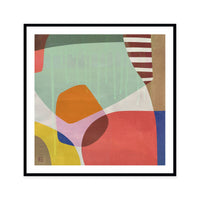 Overlapping Colour Shapes