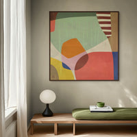 Overlapping Colour Shapes
