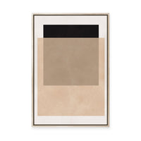 Overlapping Geometry 12 | Framed Canvas