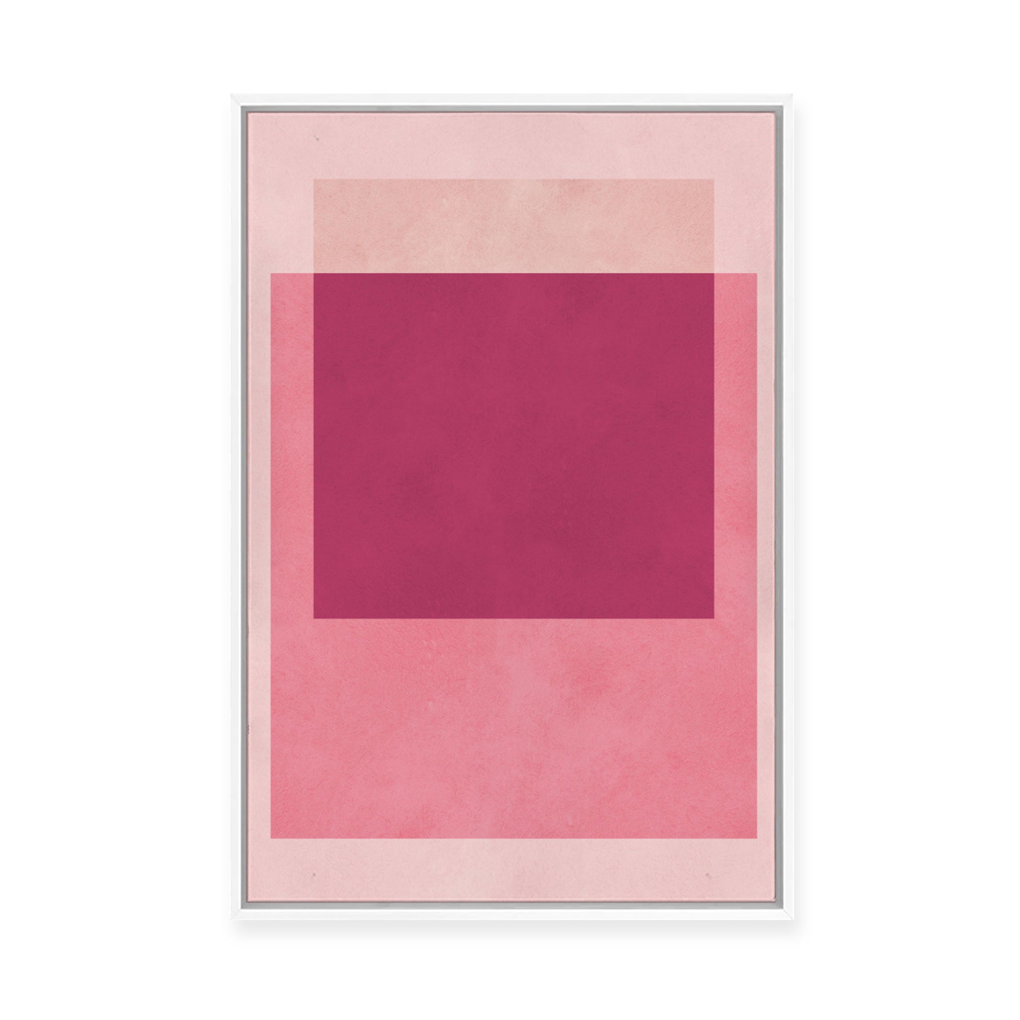 Overlapping Geometry 13 | Framed Canvas