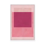 Overlapping Geometry 13 | Framed Canvas