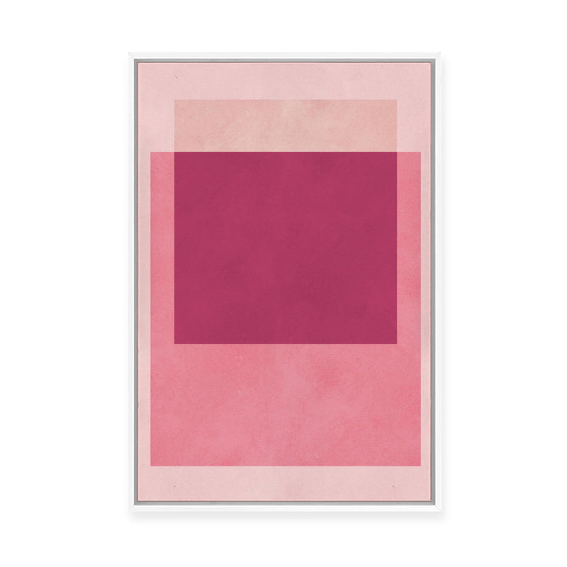 Overlapping Geometry 13 | Framed Canvas