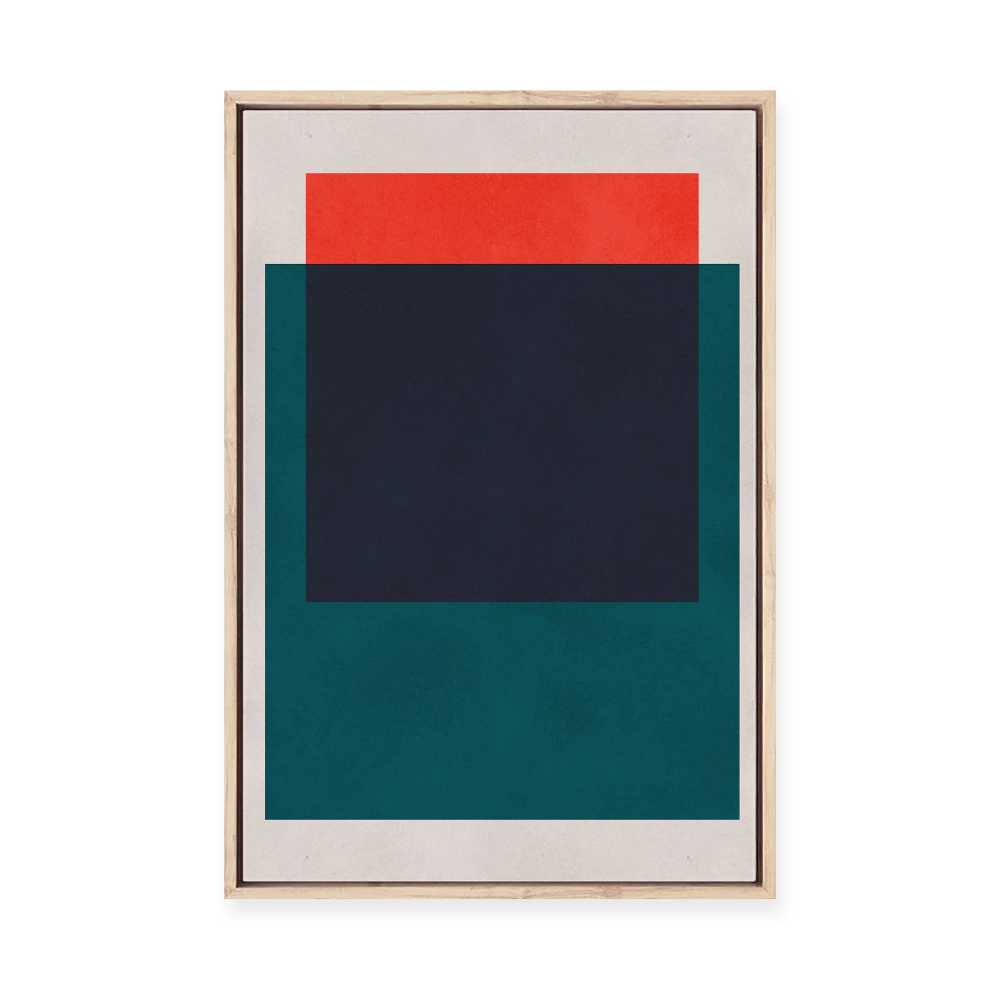 Overlapping Geometry 1 | Framed Canvas – Art and Framing Co