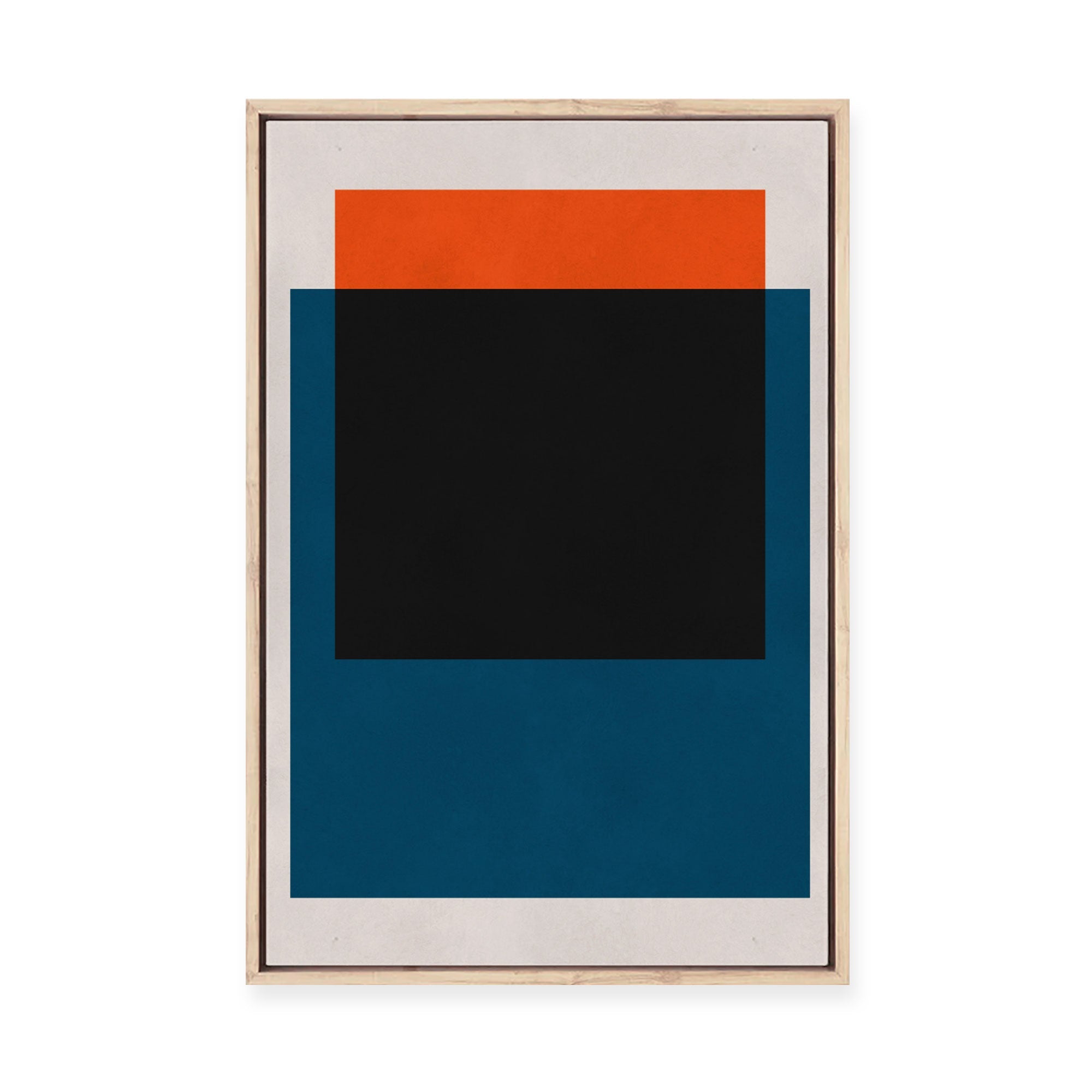 Overlapping Geometry 3 | Framed Canvas – Art and Framing Co