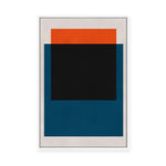 Overlapping Geometry 3 | Framed Canvas