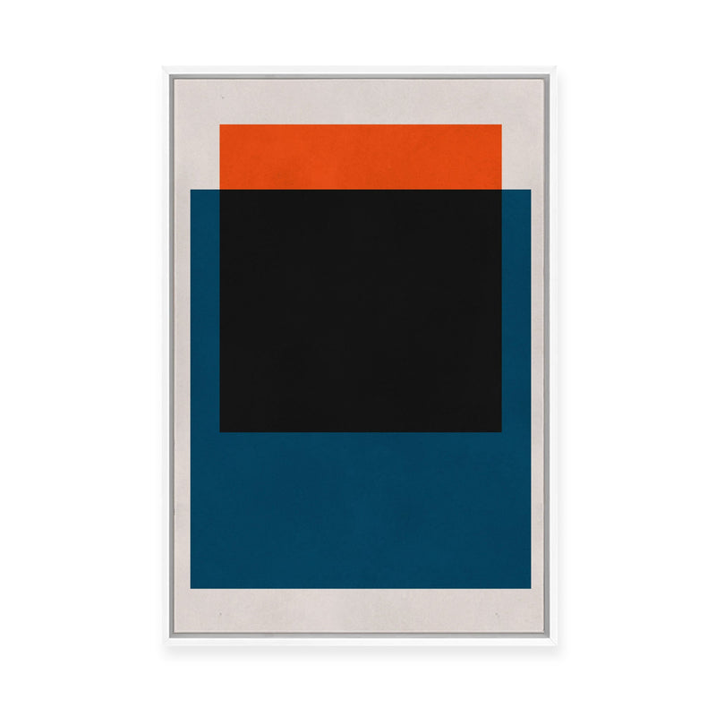 Overlapping Geometry 3 | Framed Canvas