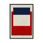 Overlapping Geometry 5 | Framed Canvas