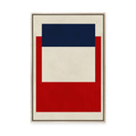 Overlapping Geometry 5 | Framed Canvas