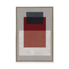 Overlapping Geometry 8 | Framed Canvas