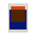 Overlapping Geometry 15 | Framed Canvas