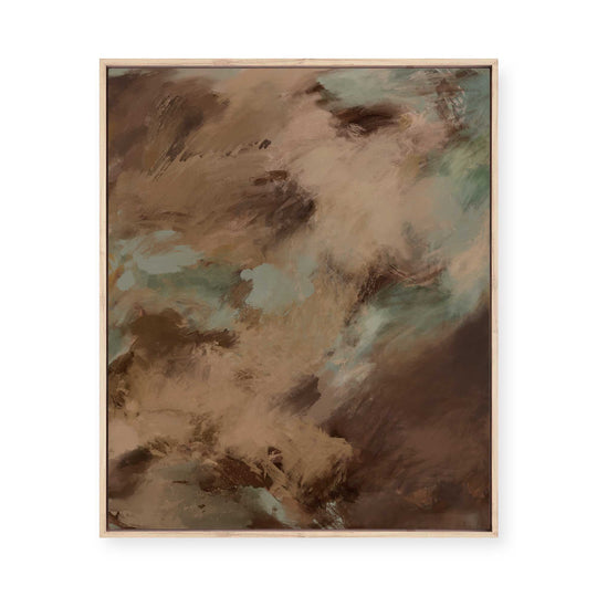 Pale Ground | Framed Canvas