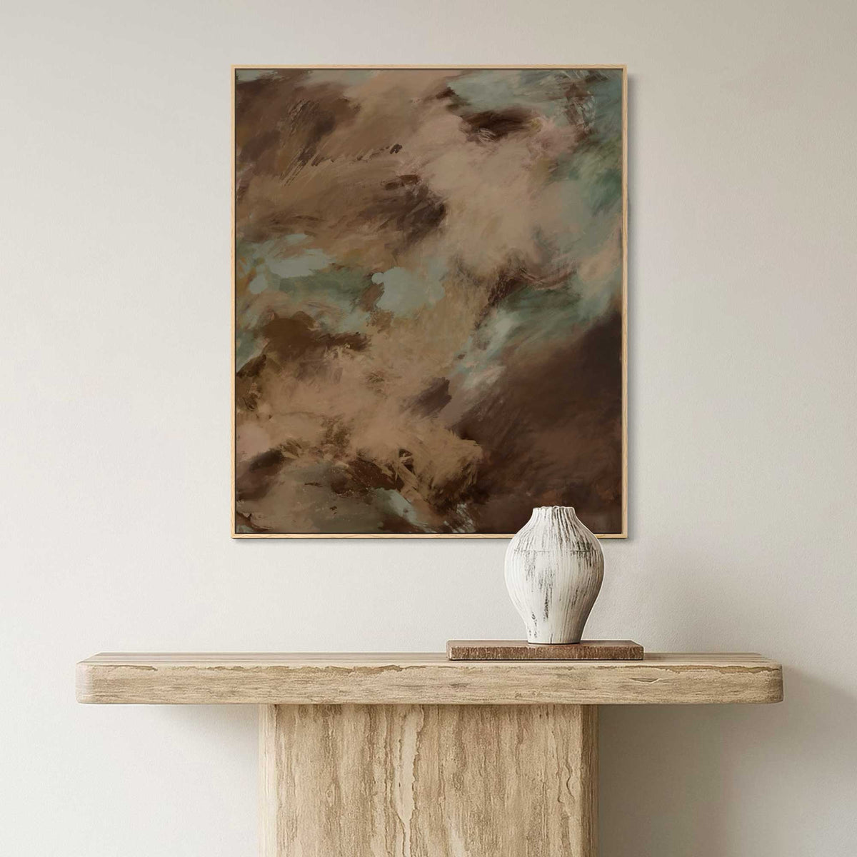 Pale Ground | Framed Canvas