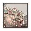 Paris Carousel I | Framed Canvas