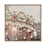 Paris Carousel I | Framed Canvas