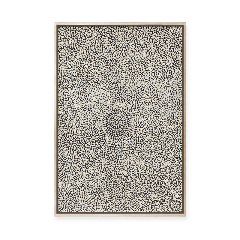 Warna Jukurrpa (Snake Dreaming) No.1 | Framed Canvas Print