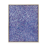 Warna Jukurrpa (Snake Dreaming) No.3 | Framed Canvas Print