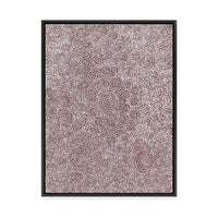 Warna Jukurrpa (Snake Dreaming) No.4 | Framed Canvas Print