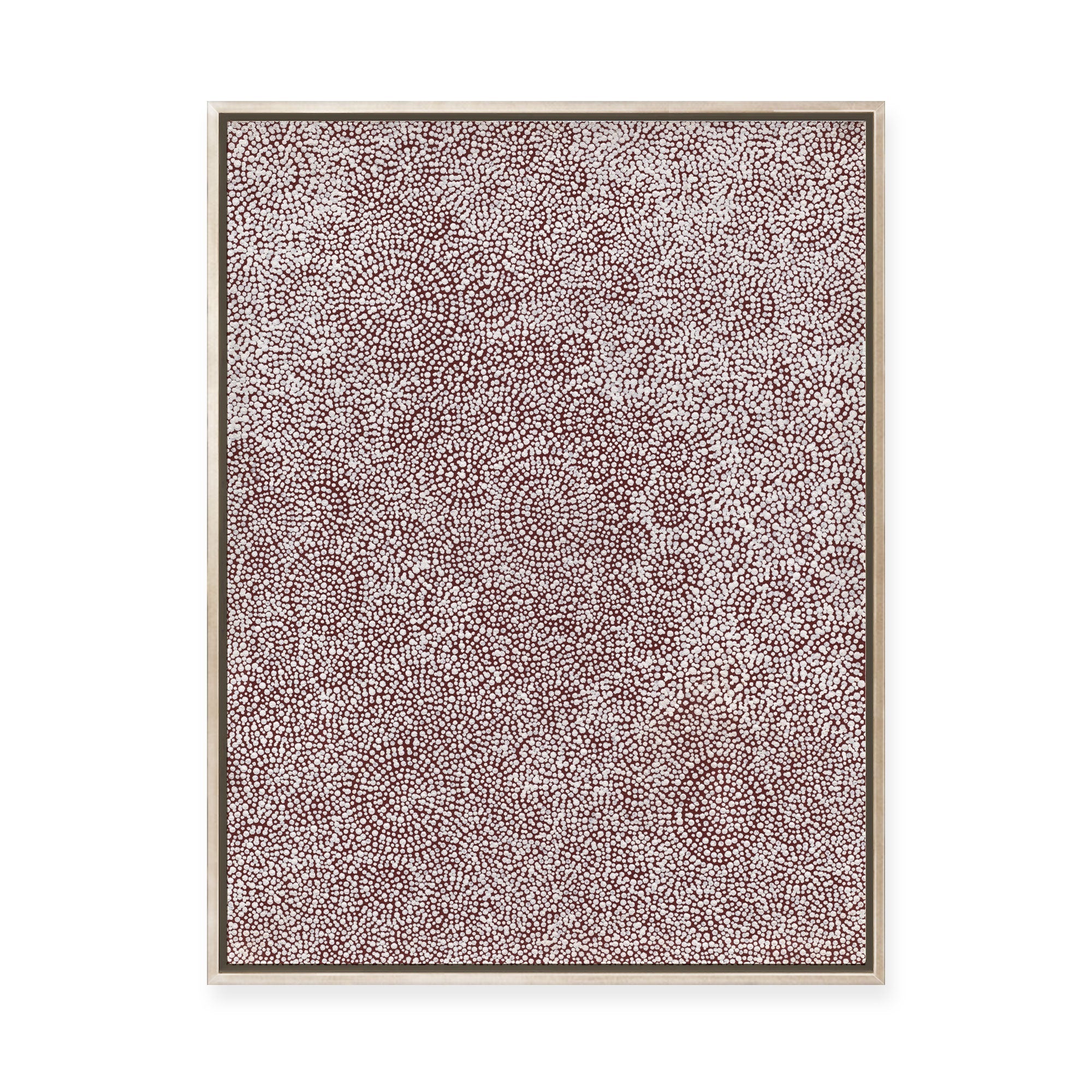 Warna Jukurrpa (Snake Dreaming) No.4 | Framed Canvas Print