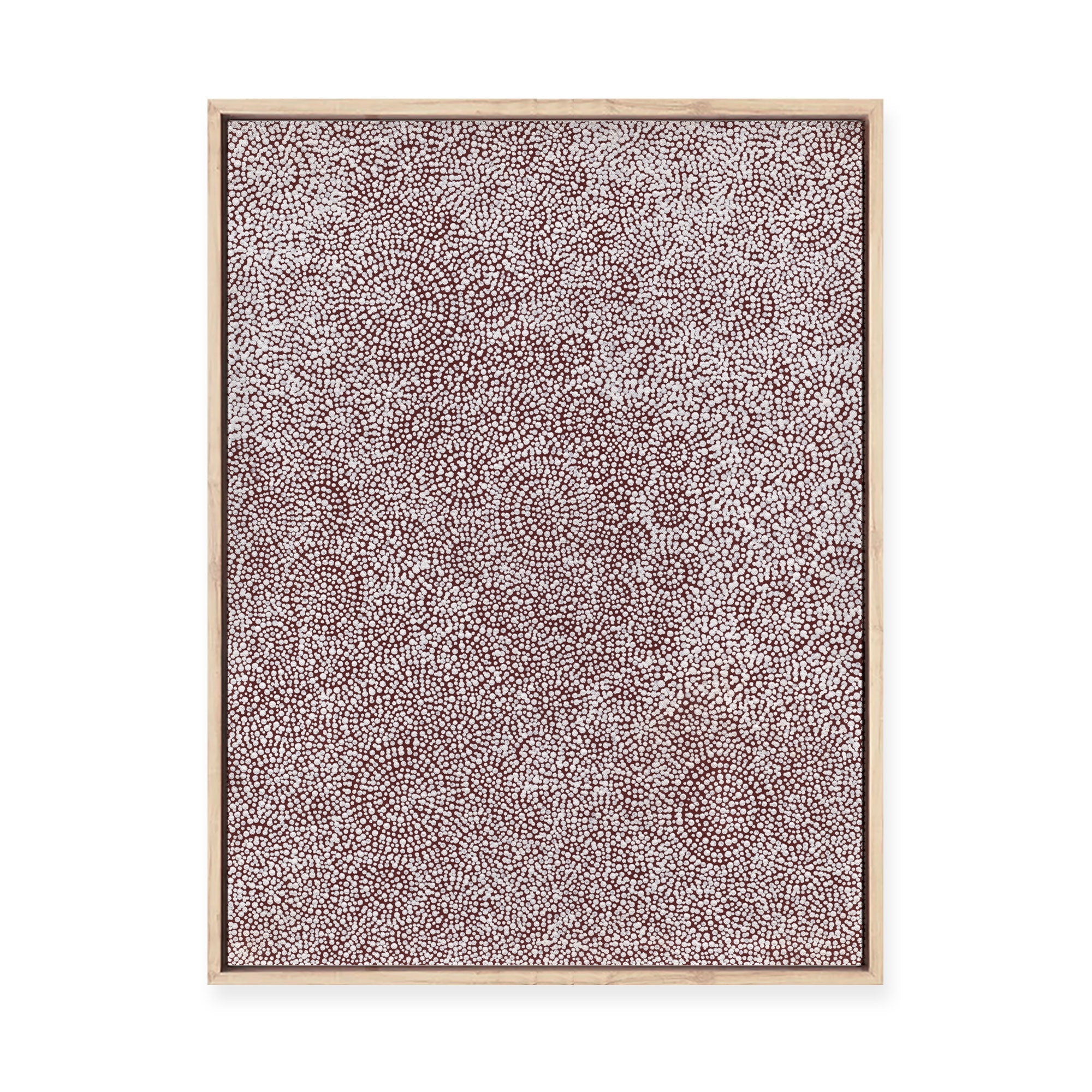 Warna Jukurrpa (Snake Dreaming) No.4 | Framed Canvas Print