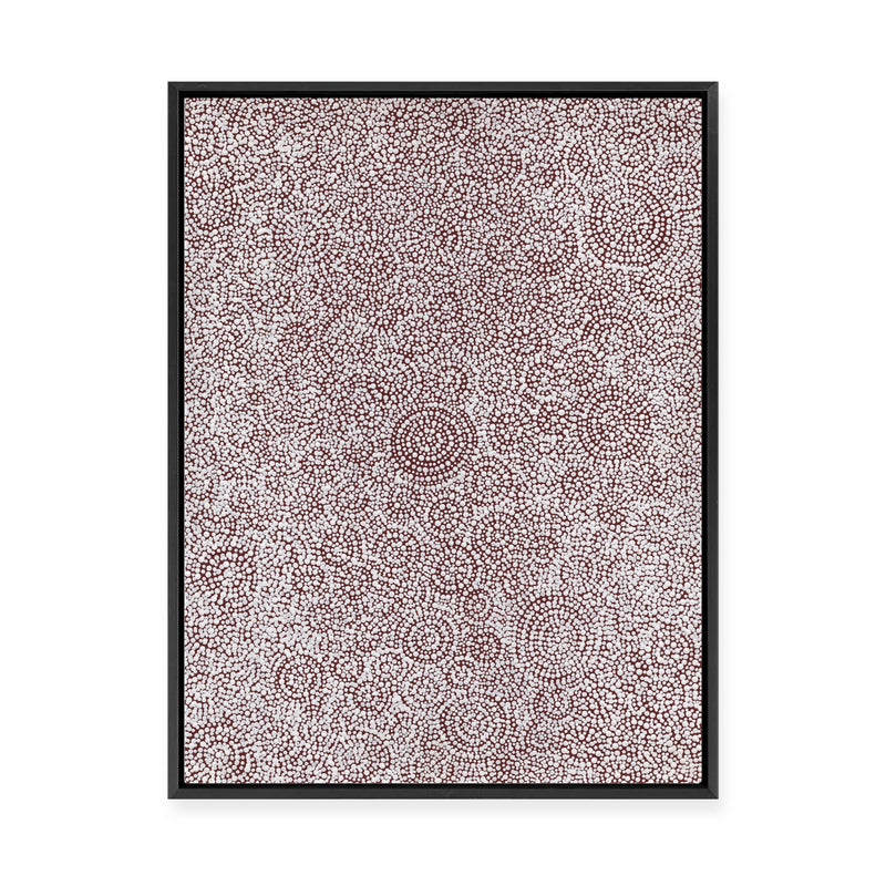 Warna Jukurrpa (Snake Dreaming) No.5 | Framed Canvas Print