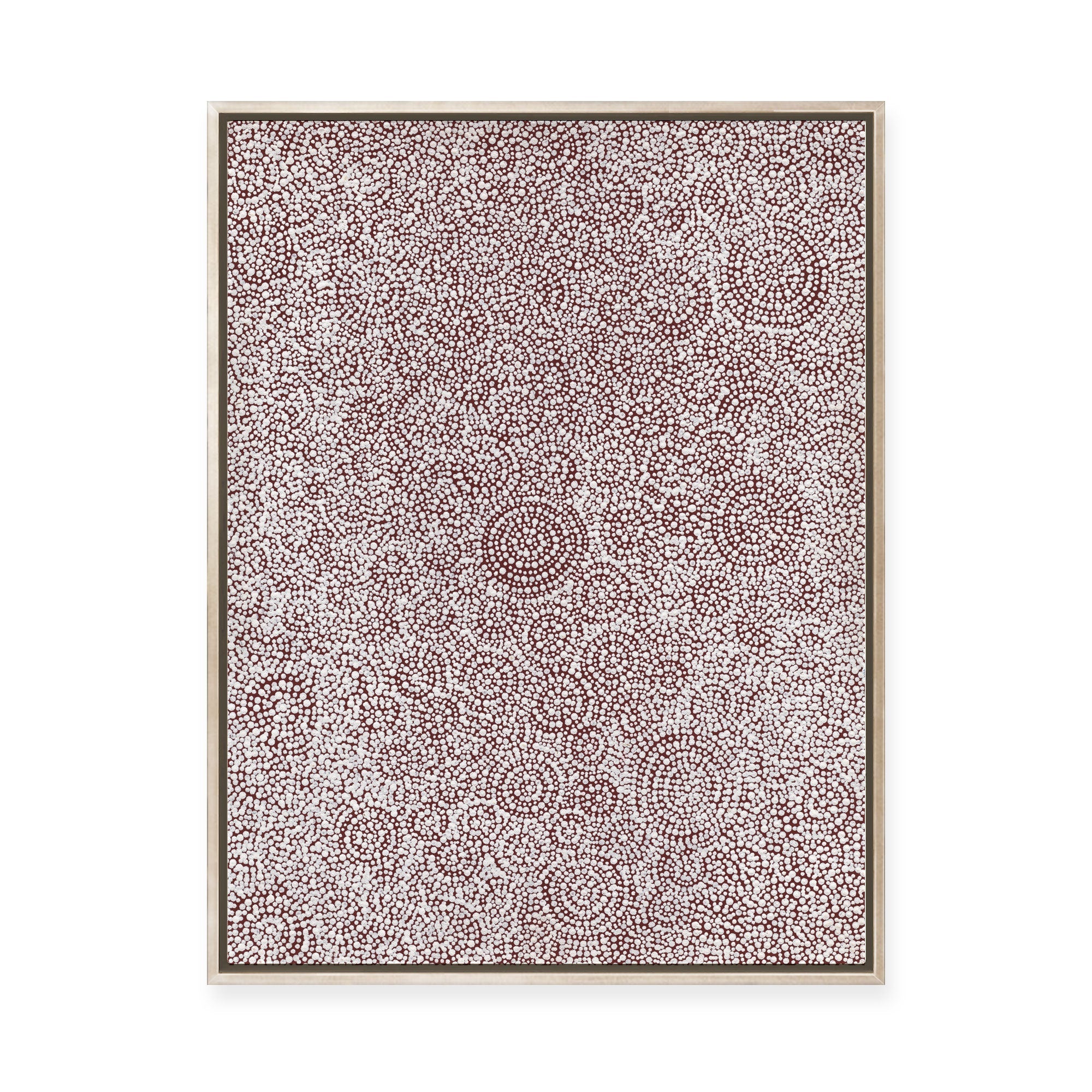 Warna Jukurrpa (Snake Dreaming) No.5 | Framed Canvas Print