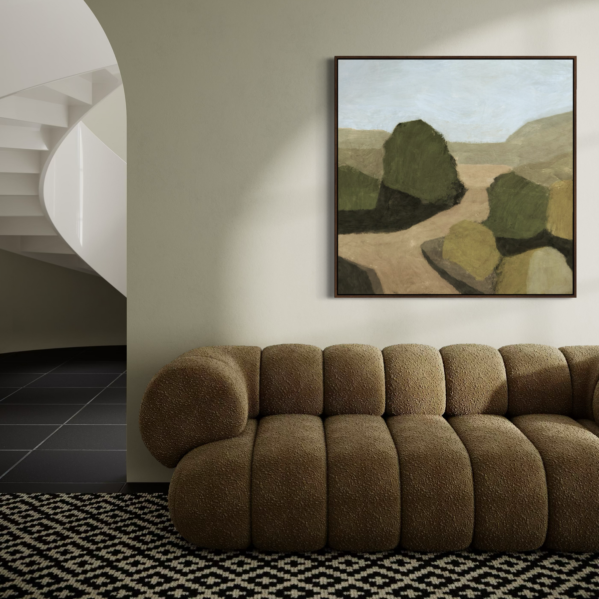 Paysage I | Framed Canvas