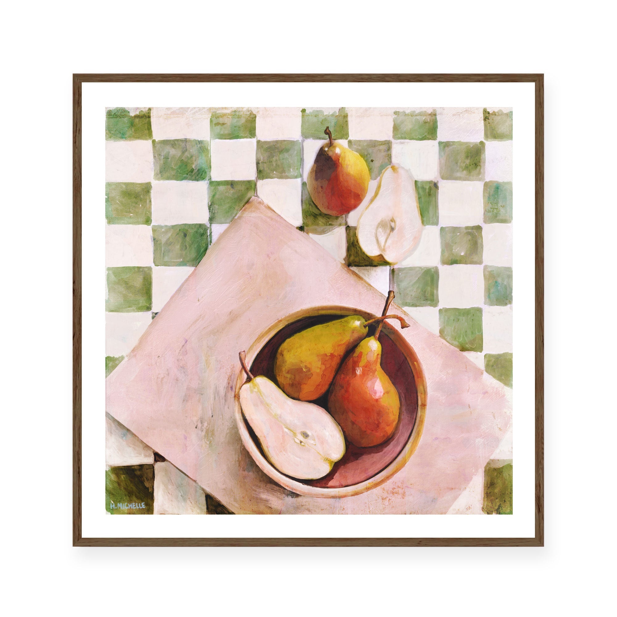 Pears in a Bowl