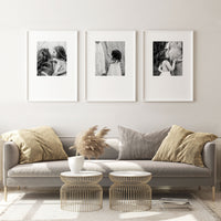 Print & Frame | Gallery Set of 3 | Bottom Heavy Borders