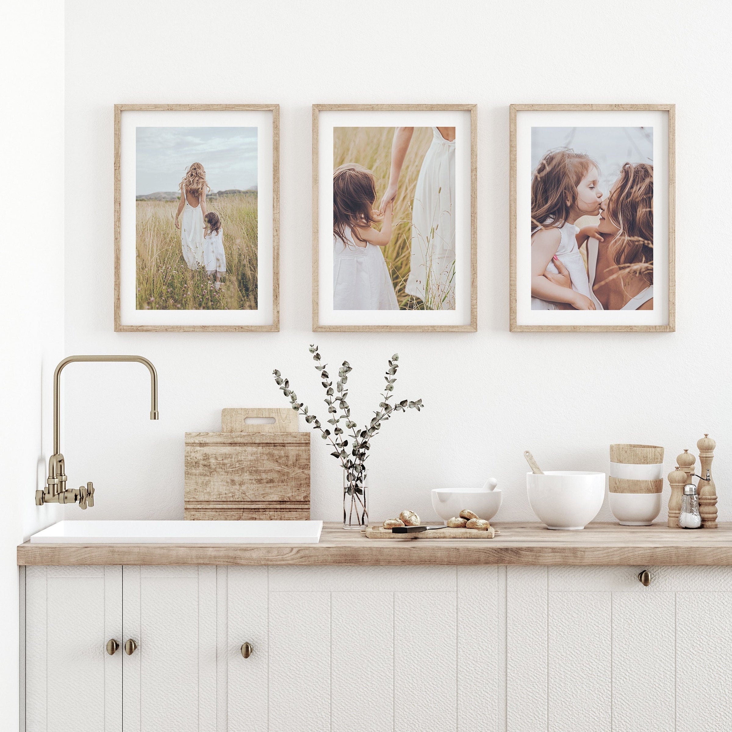 Print & Frame | Gallery Set of 3 | Even Borders