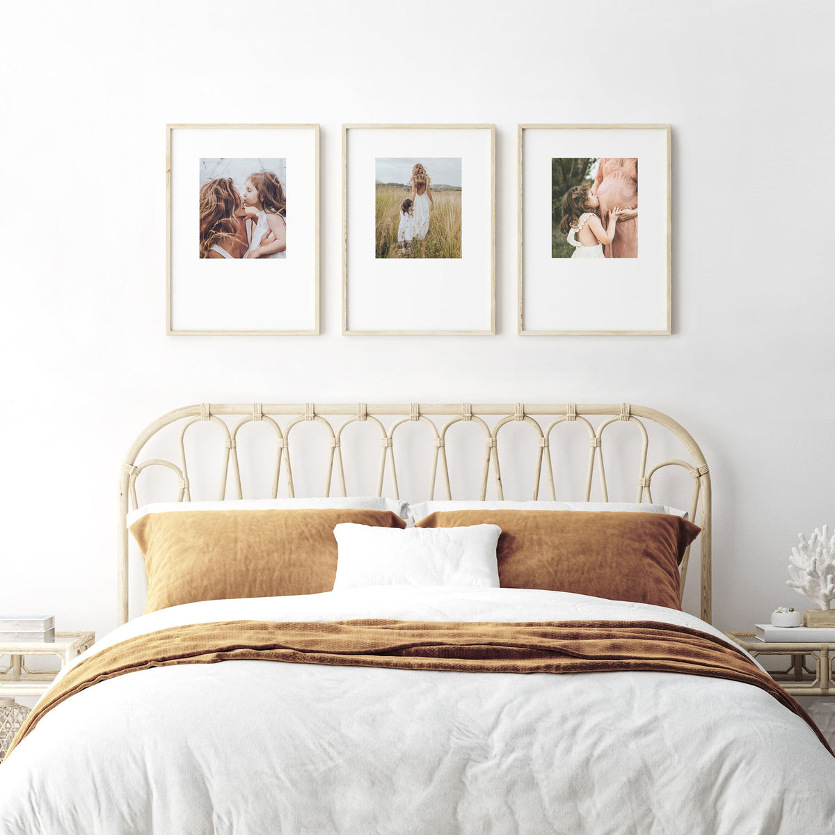 Print & Frame | Gallery Set of 3 | Bottom Heavy Borders