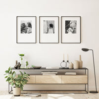 Print & Frame | Gallery Set of 3 | Bottom Heavy Borders