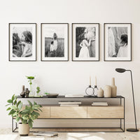 Print & Frame | Gallery Set of 4 | Even Borders