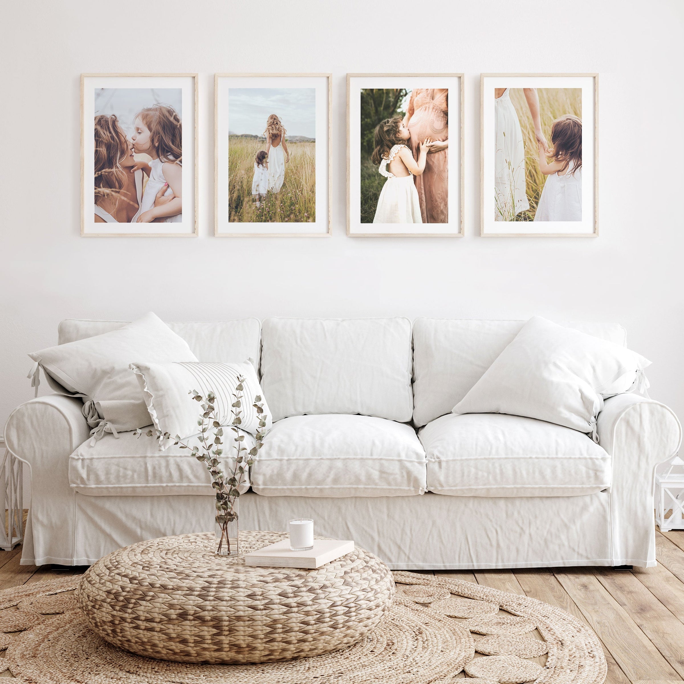 Print & Frame | Gallery Set of 4 | Even Borders