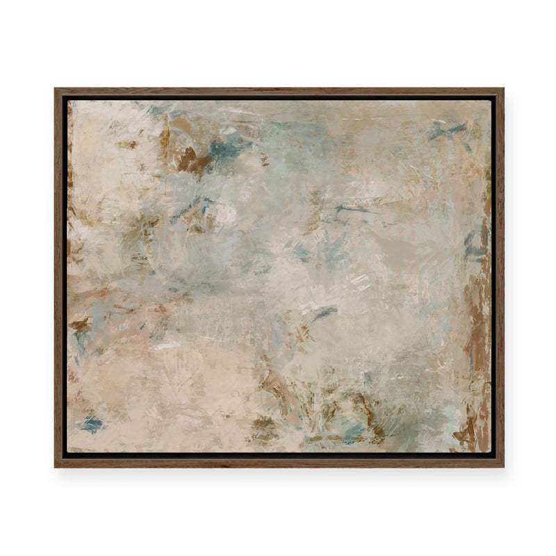 Picnic on the Foreshore | Framed Canvas