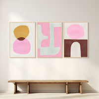 Soft Pink Abstract