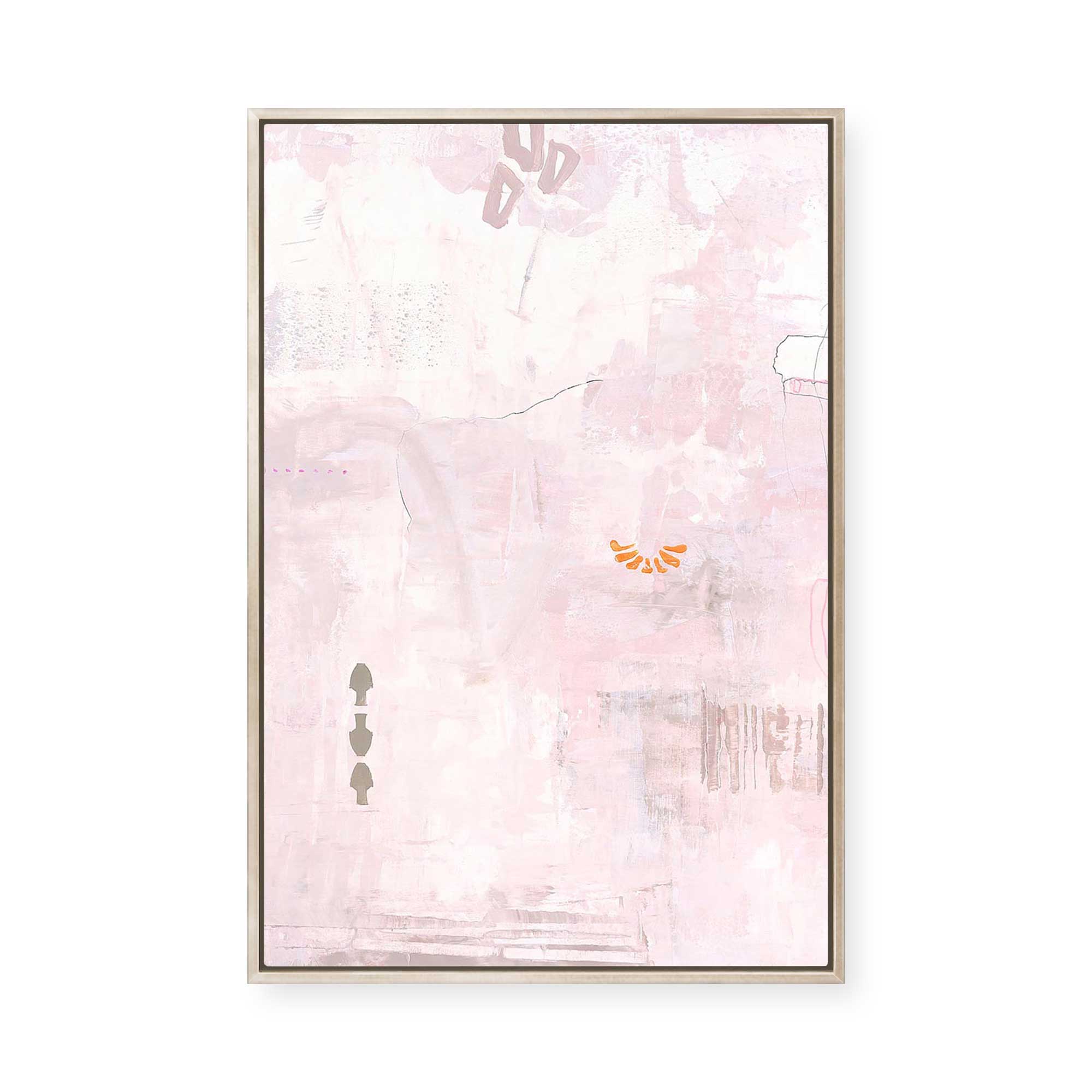 Pink Petite | Framed Canvas
