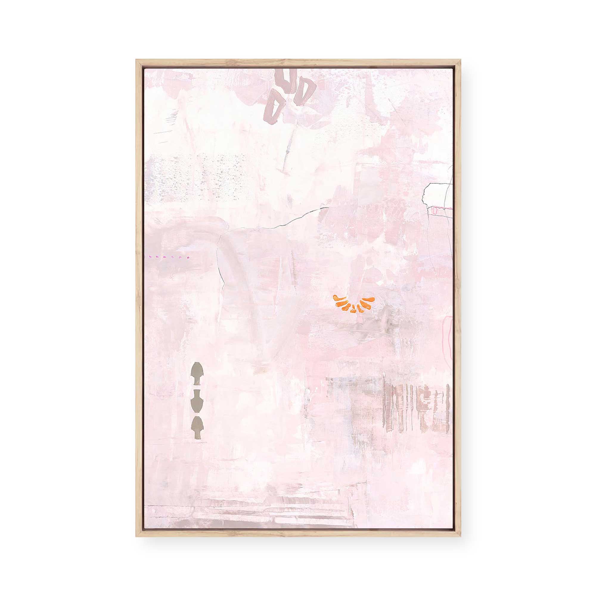Pink Petite | Framed Canvas