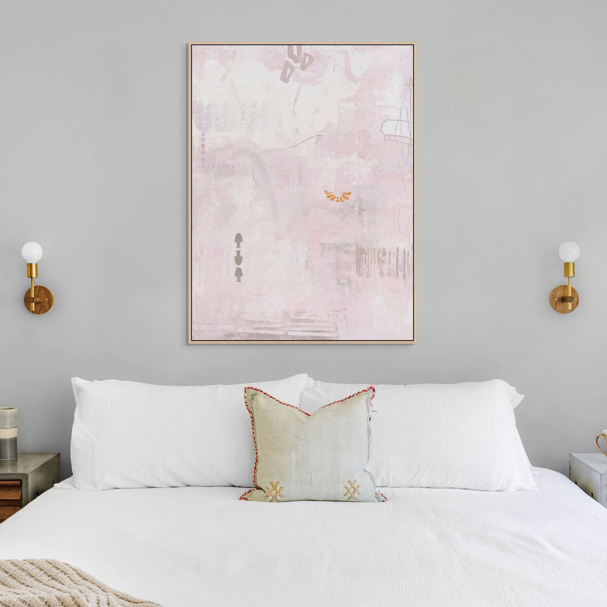 Pink Petite | Framed Canvas